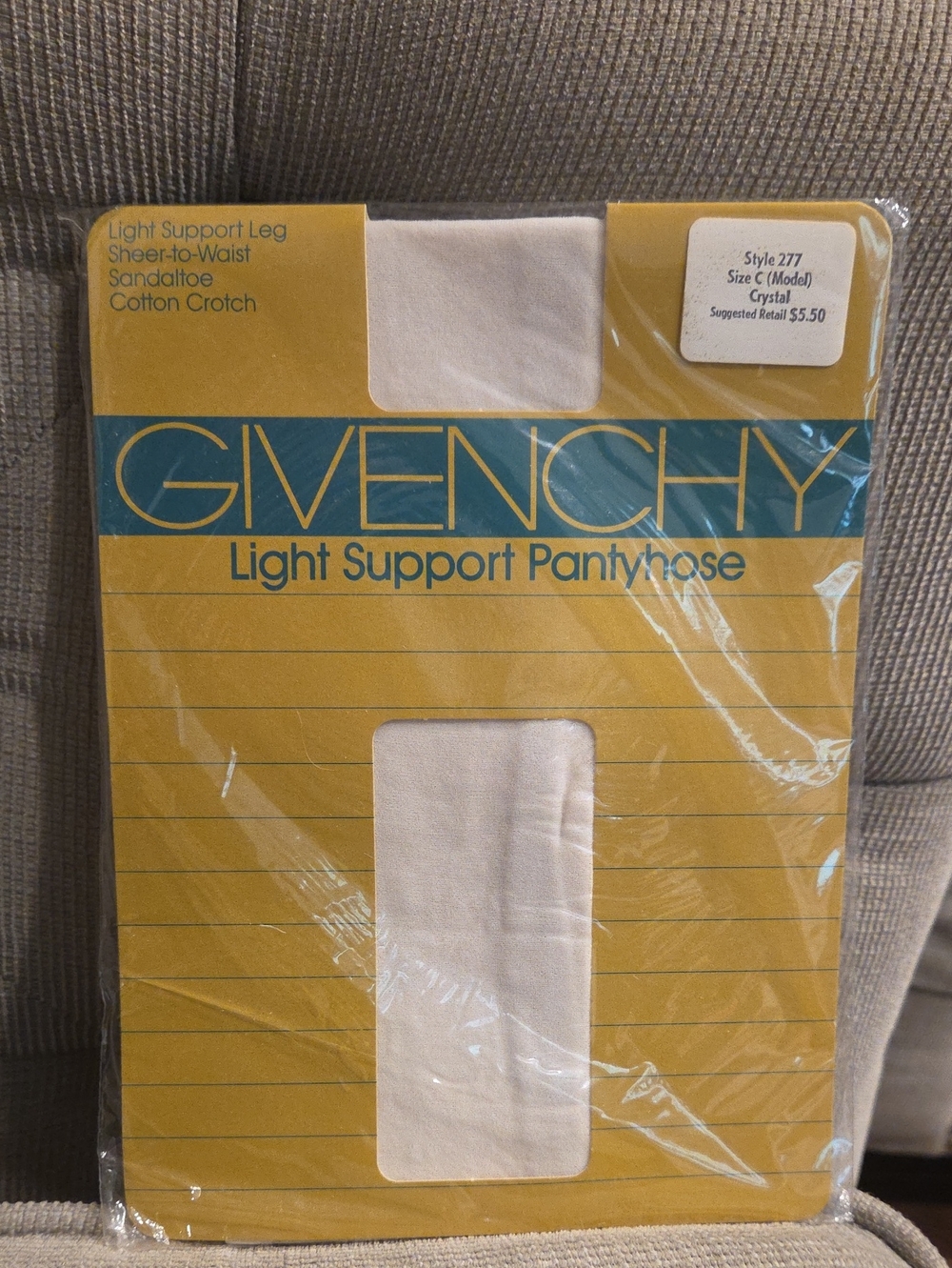 Givenchy Light Support Pantyhose in Crystal (Cream Packaging)